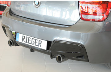 DIFUSOR DEPORTIVO RIEGER BMW SERIE 1 F20/F21 PREFACELIFT M-SERIES (SOLAMENTE PARA 135I) - FULL GAS